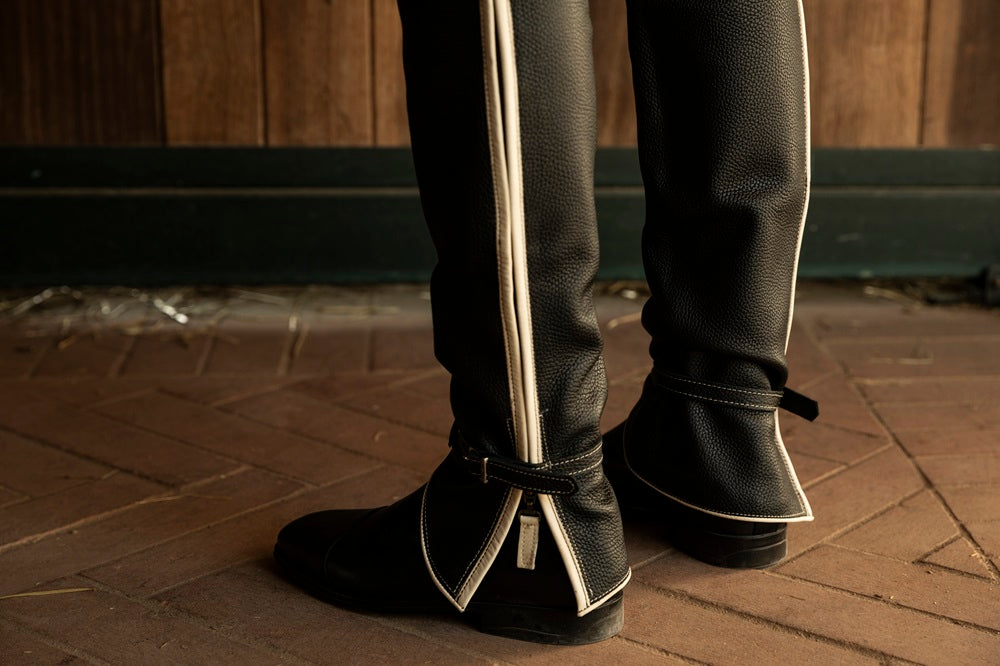Parlanti Classic Long Chaps Svarta