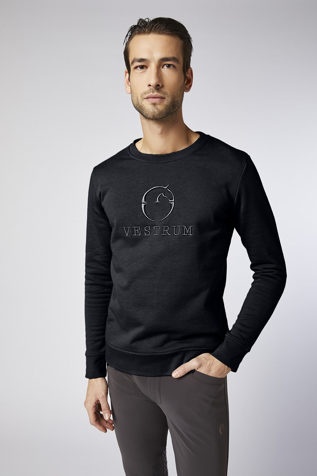 Vestrum Sweater Lutago Black - Lead Sports AB