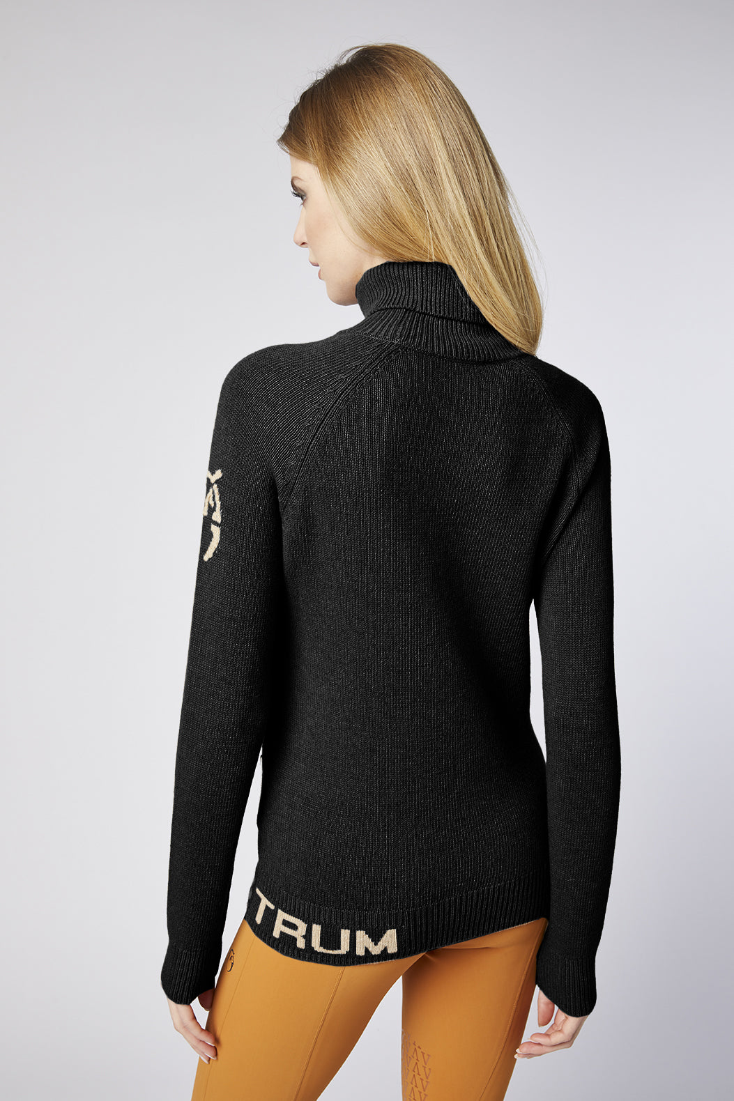 Vestrum Stickad tröja Soraga Black/Beige