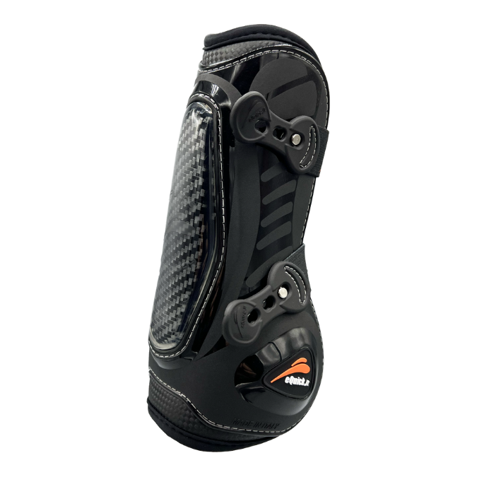 eQuick - eCarbon shock - Front Black