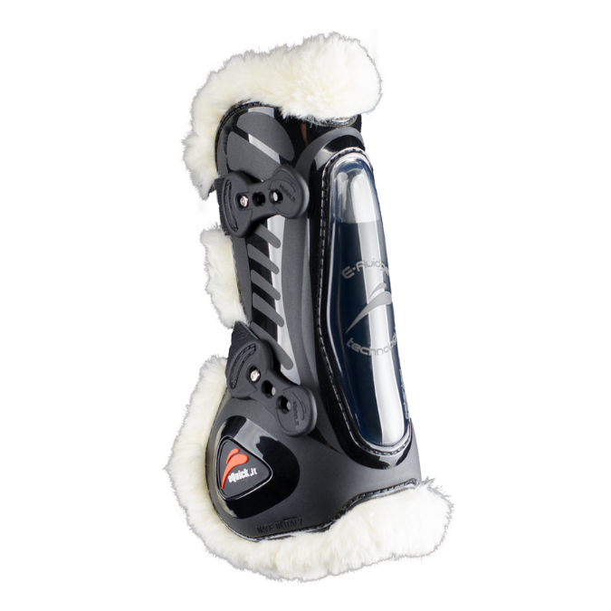 eQuick - eShock - Legend - Front Fluffy Black - Senskydd