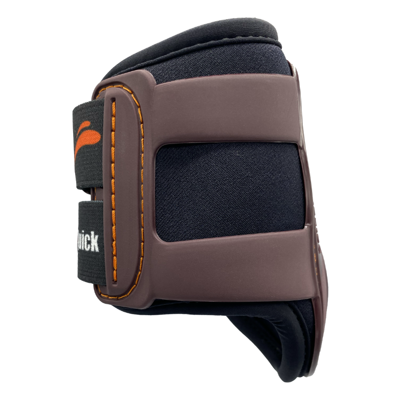 eQuick - eShock - Rear Brown - Bakbensskydd