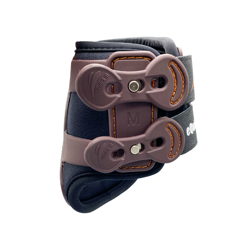 eQuick - eShock - Rear Brown - Bakbensskydd