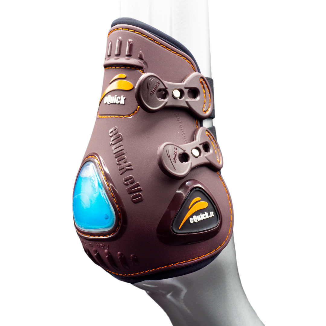 eQuick - eVo - Elastic Bakbensskydd Brun