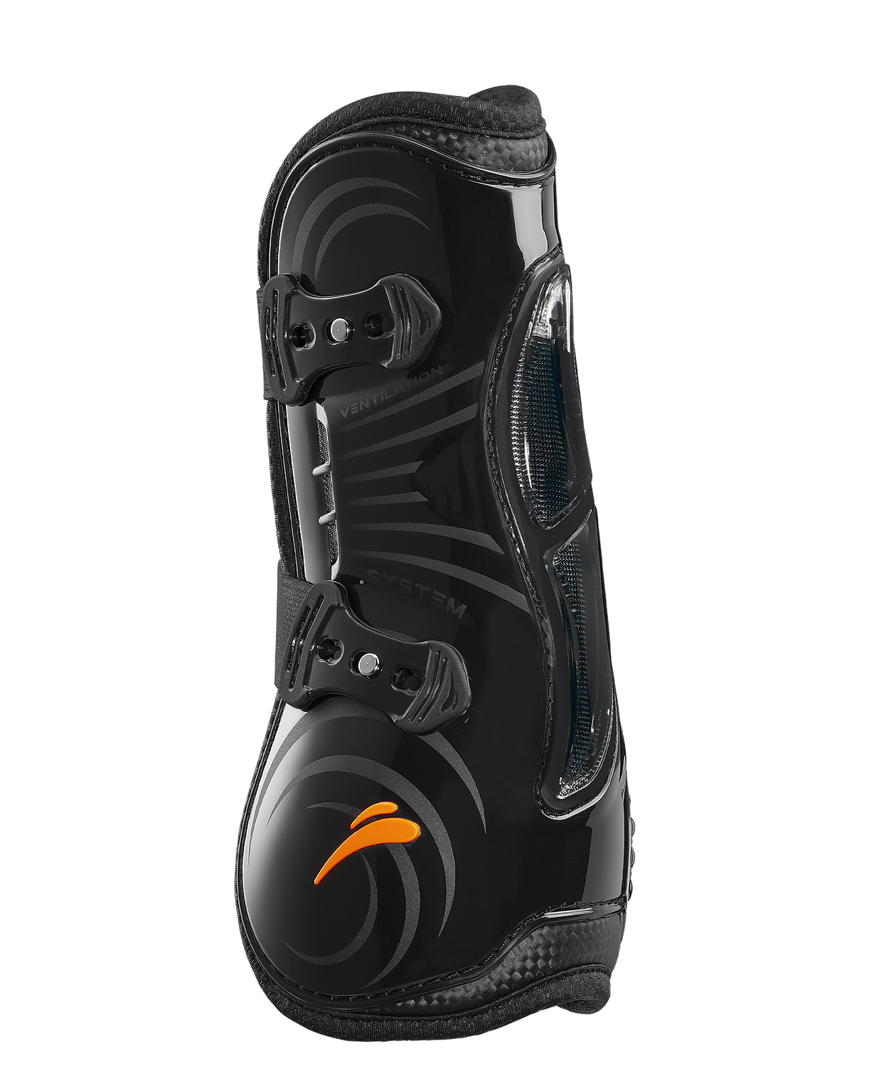 eQuick - eShock - Legend - Front Zwart - Peesbescherming