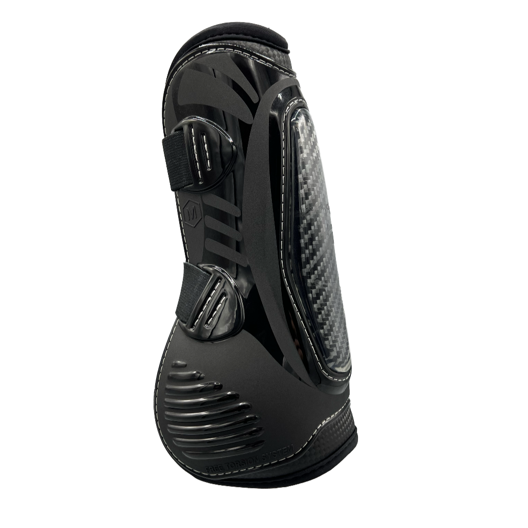 eQuick - eCarbon shock - Front Black - Lead Sports