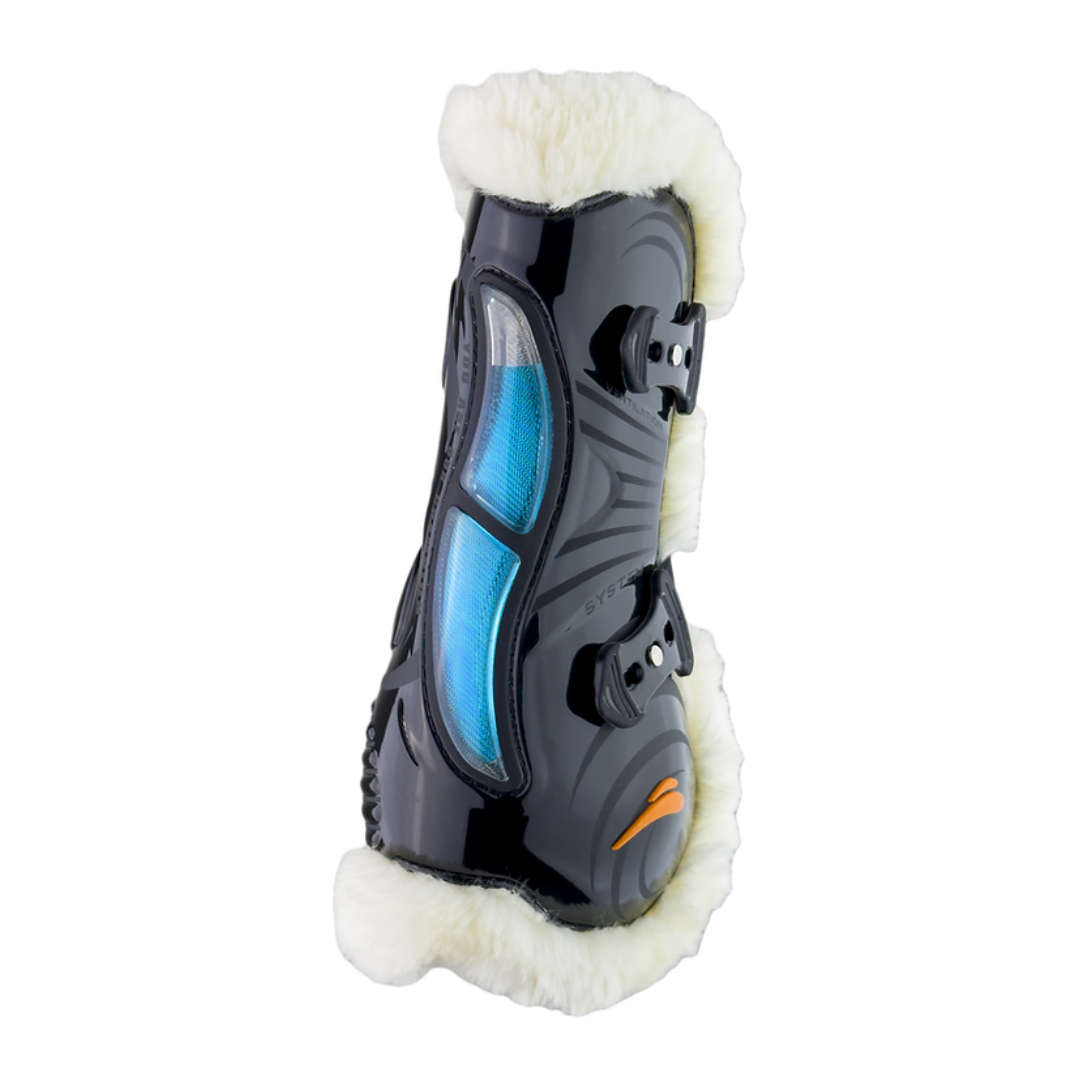 eQuick - eShock - Legend - Front Zwart - Peesbescherming
