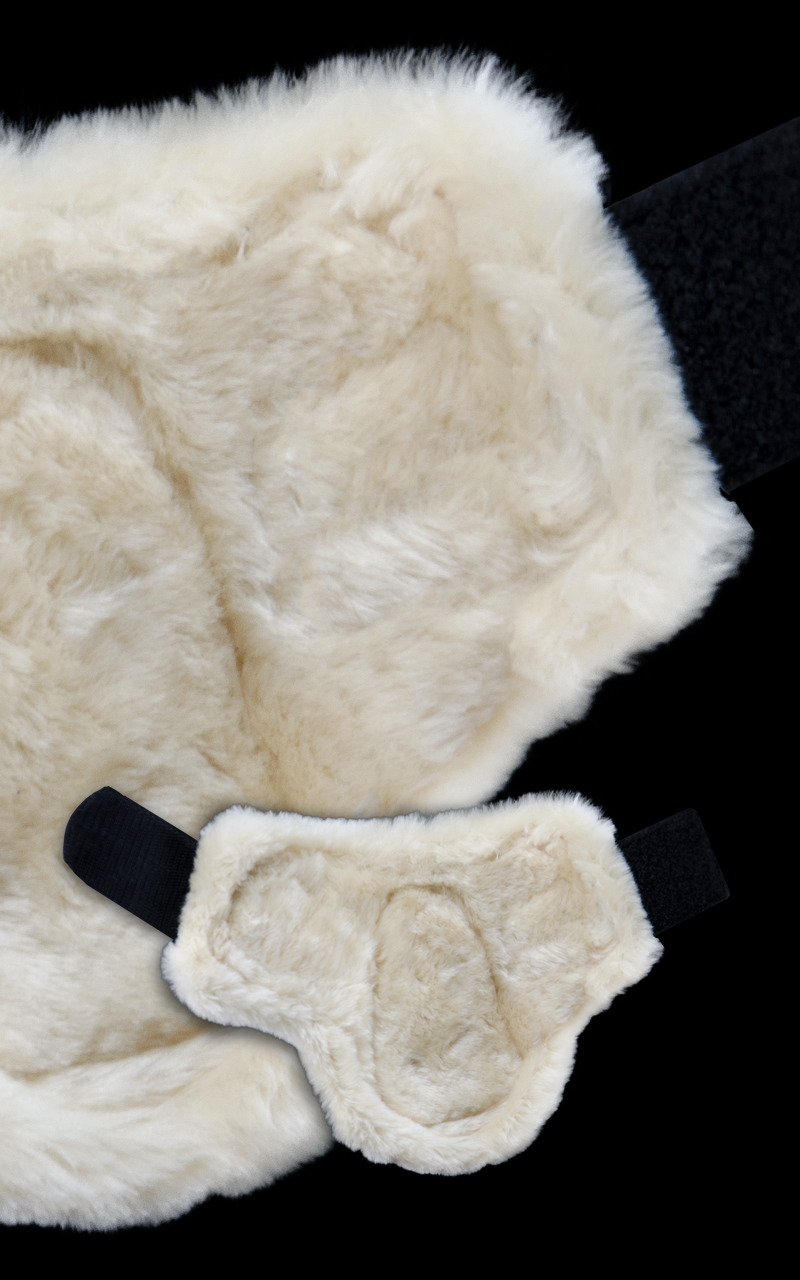 eQuick - eShock - Legend - Rear Velcro Brown Fluffy - Bakbensskydd - Lead Sports