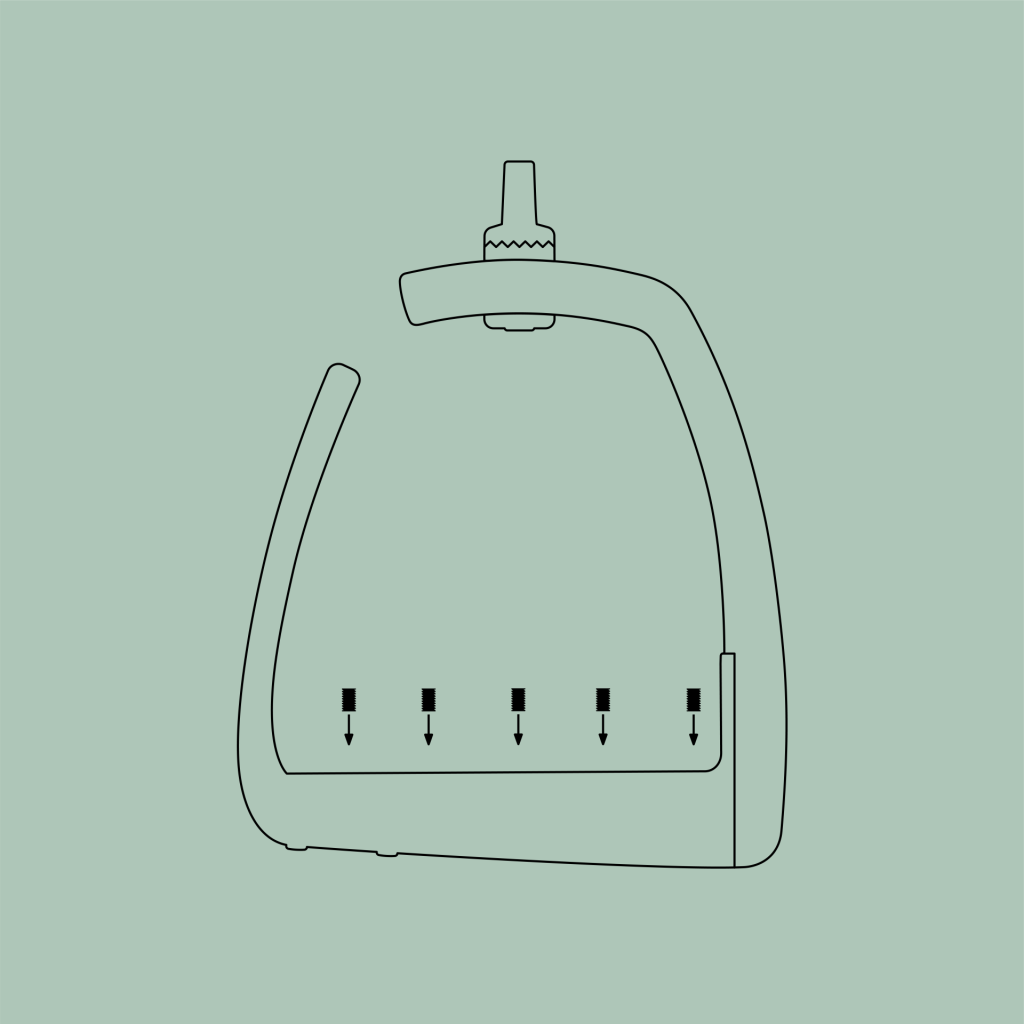 Ryde Adjustable - Studs reservkit