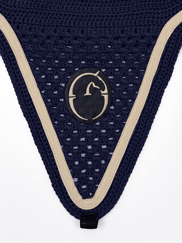 Vestrum Huva Augusta Marinblå/Beige