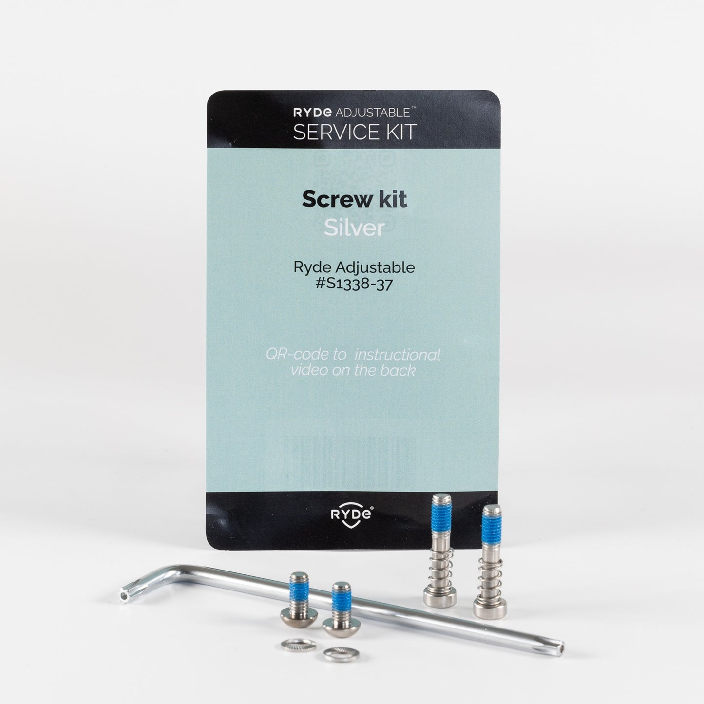Ryde Adjustable - Skruvar Silver reservkit