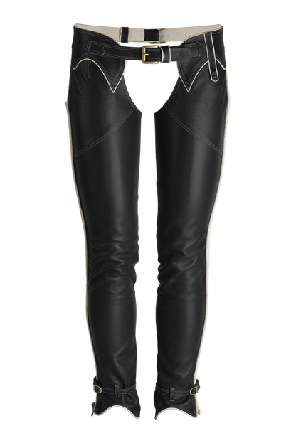 Parlanti Classic Long Chaps Svarta