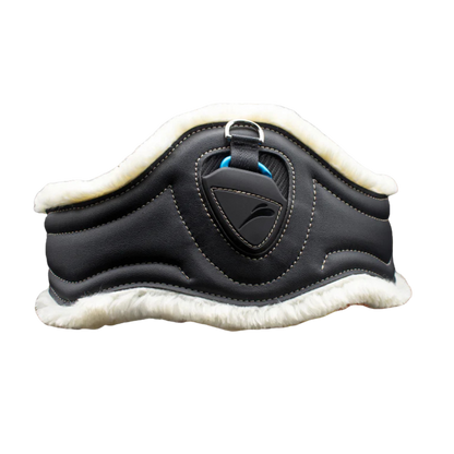 eQuick - ES Jumping Girth Sadelgjord Svart fluffig